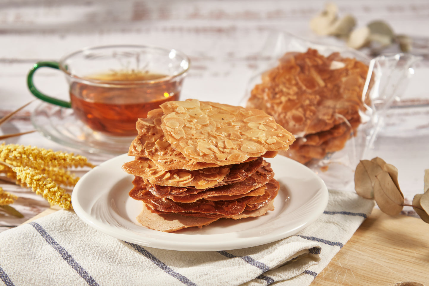 杏仁瓦片 Almond Tuiles
