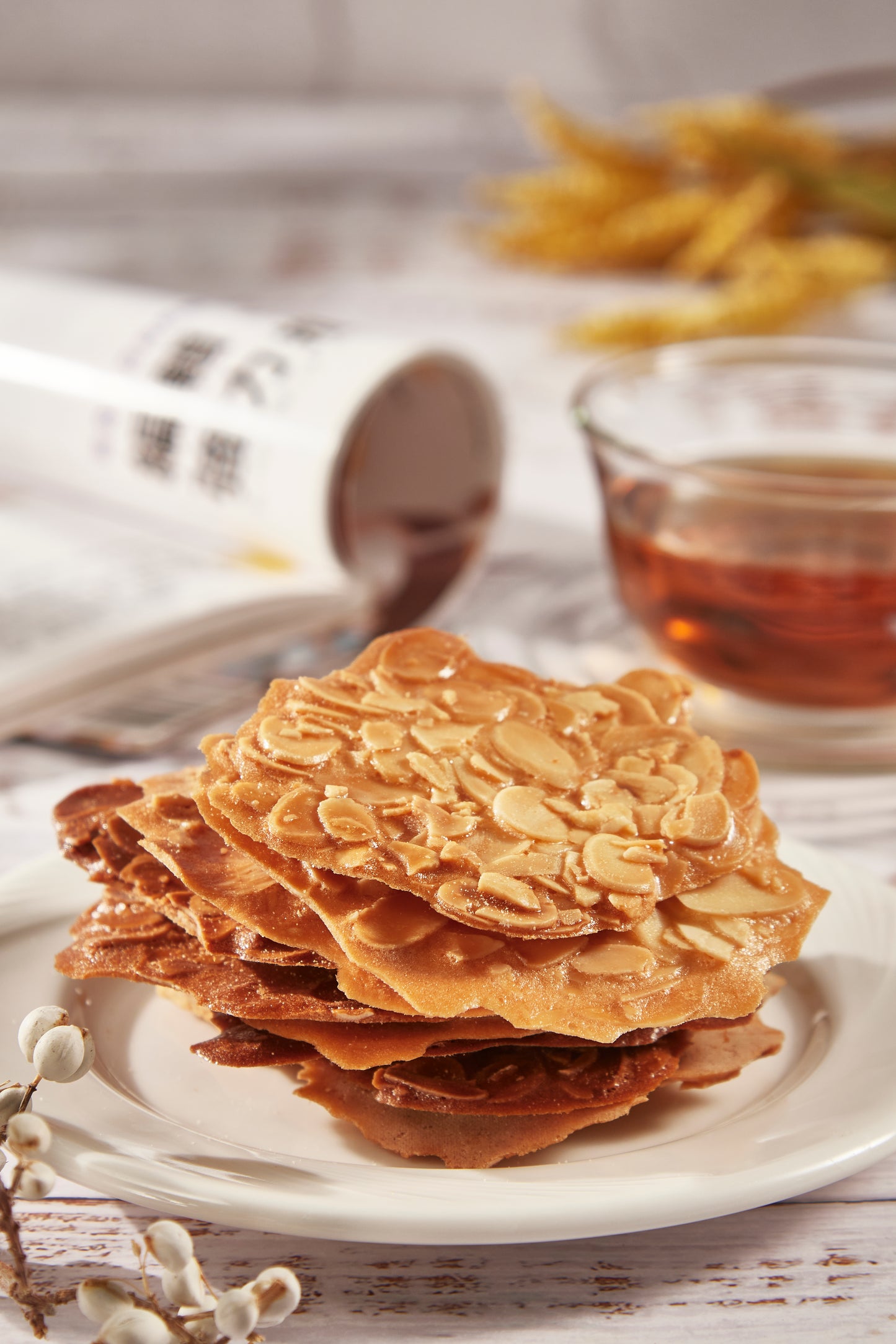 杏仁瓦片 Almond Tuiles