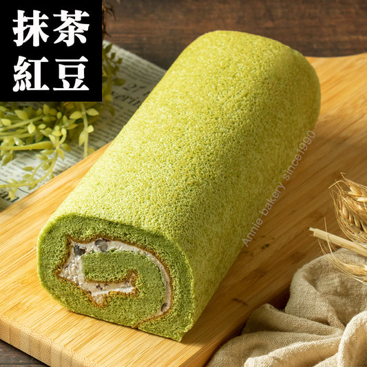 香檳捲-抹茶紅豆