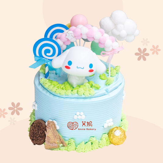 大耳狗造型蛋糕｜可愛登場