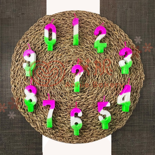 數字蠟燭